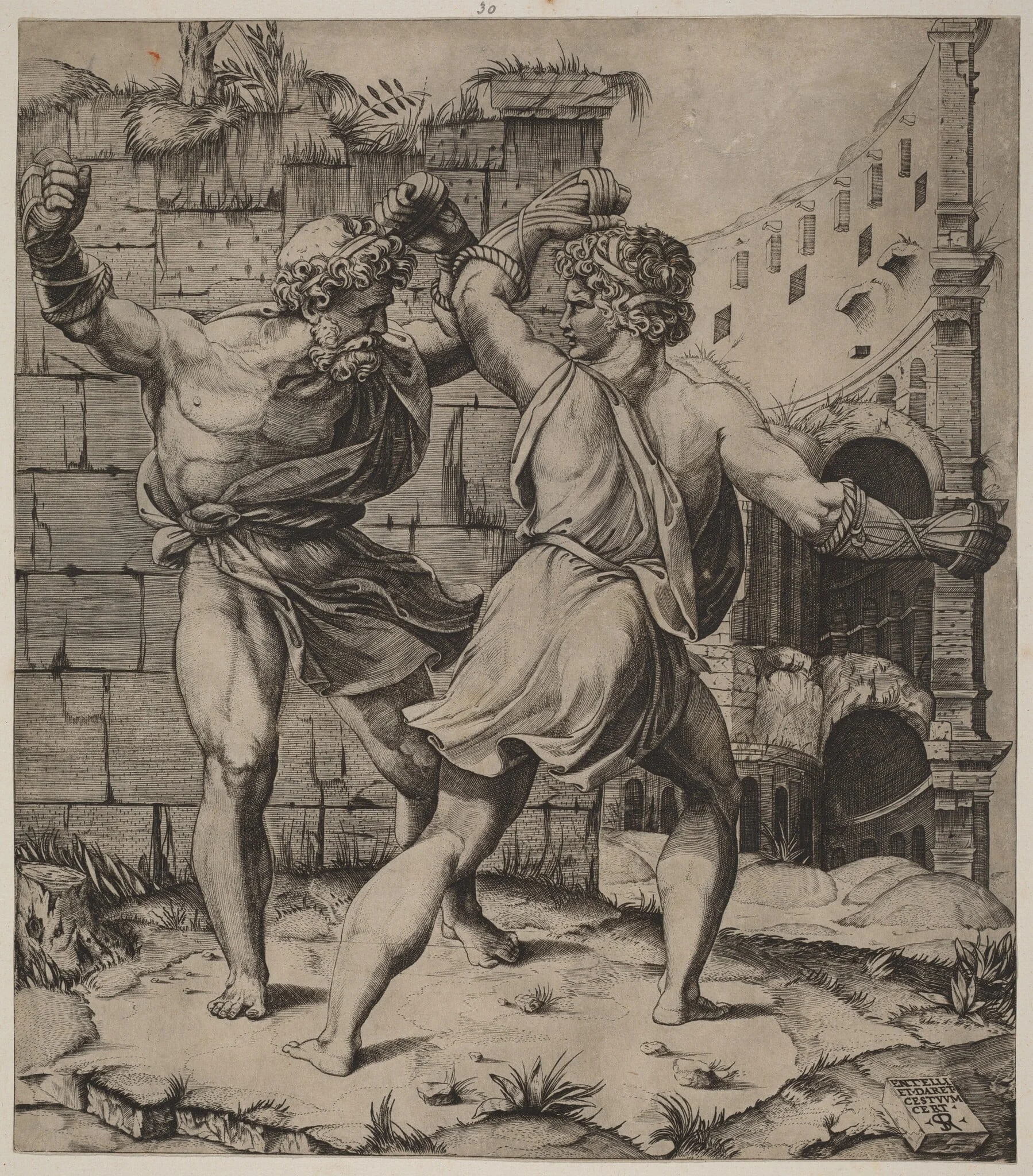 Entellus and Dares