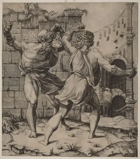 Entellus and Dares