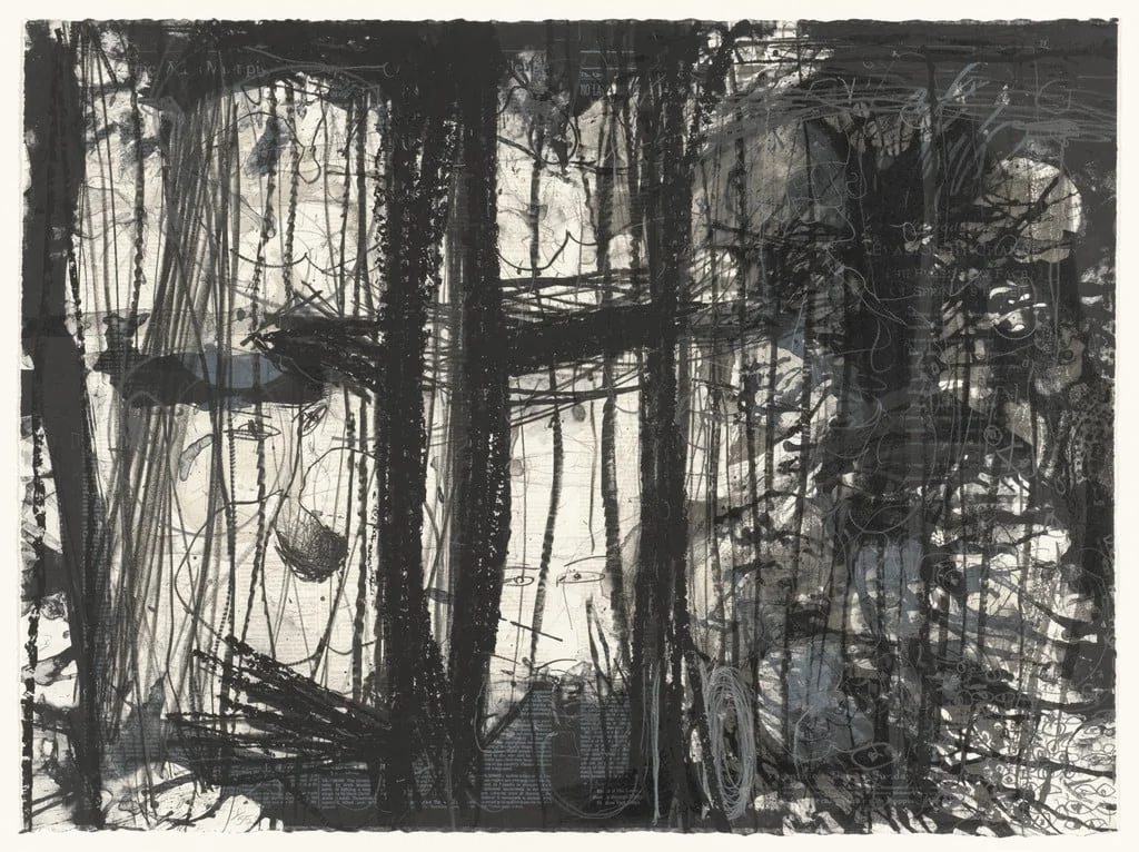Untitled, by Suzanne McClelland, ink, 1993
