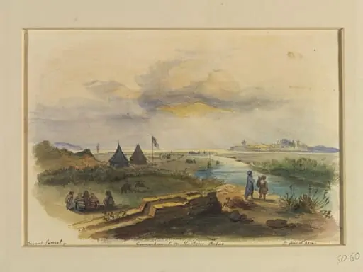Encampment on the River Belus