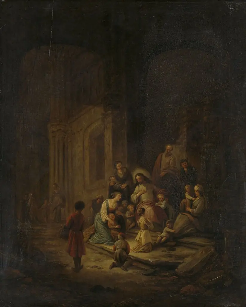 Christ blessing the children