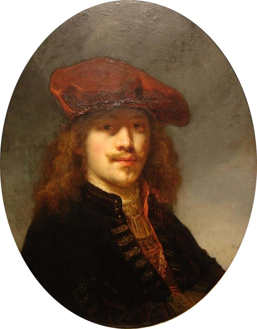 Self-portrait, by Govert Flinck, oil, 1640