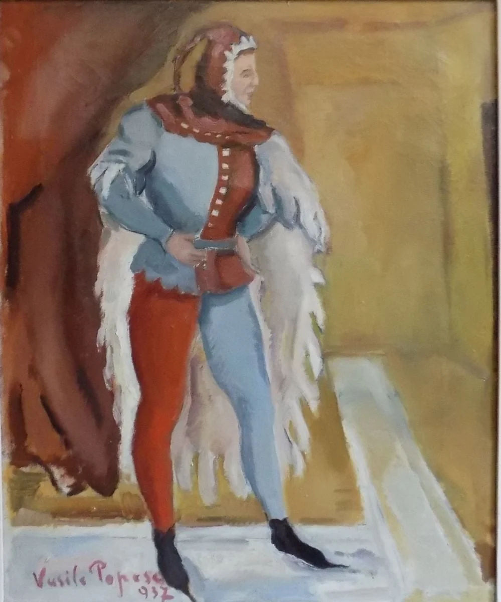 Arlechinul, by Vasile Popescu, 1974