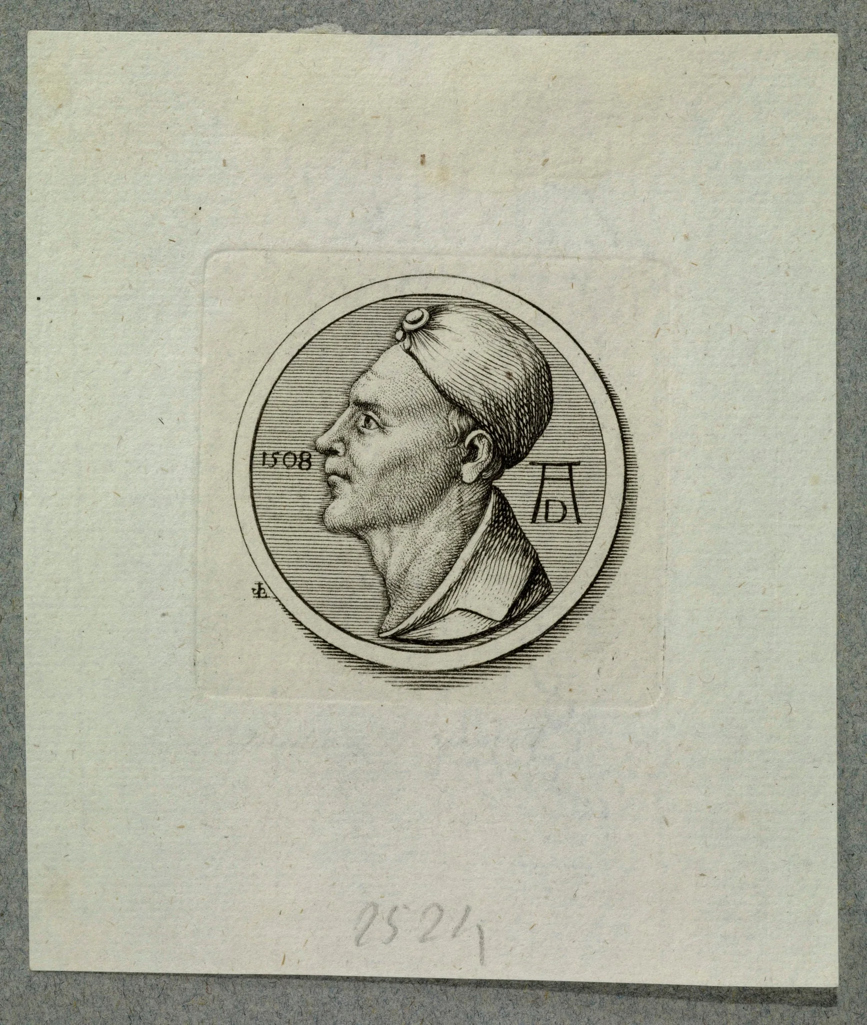 Bildnis des Michael Wolgemut, by Unknown, 1516