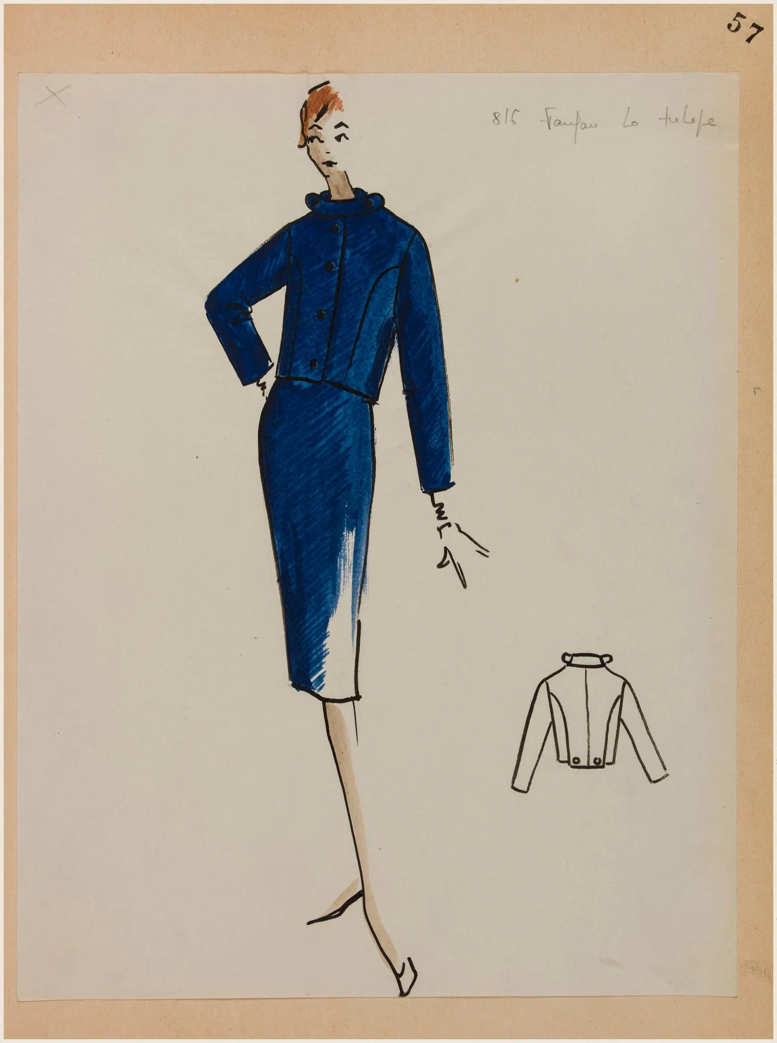 Fanfan la Tulipe, by Marie-Louise Carven, 1958
