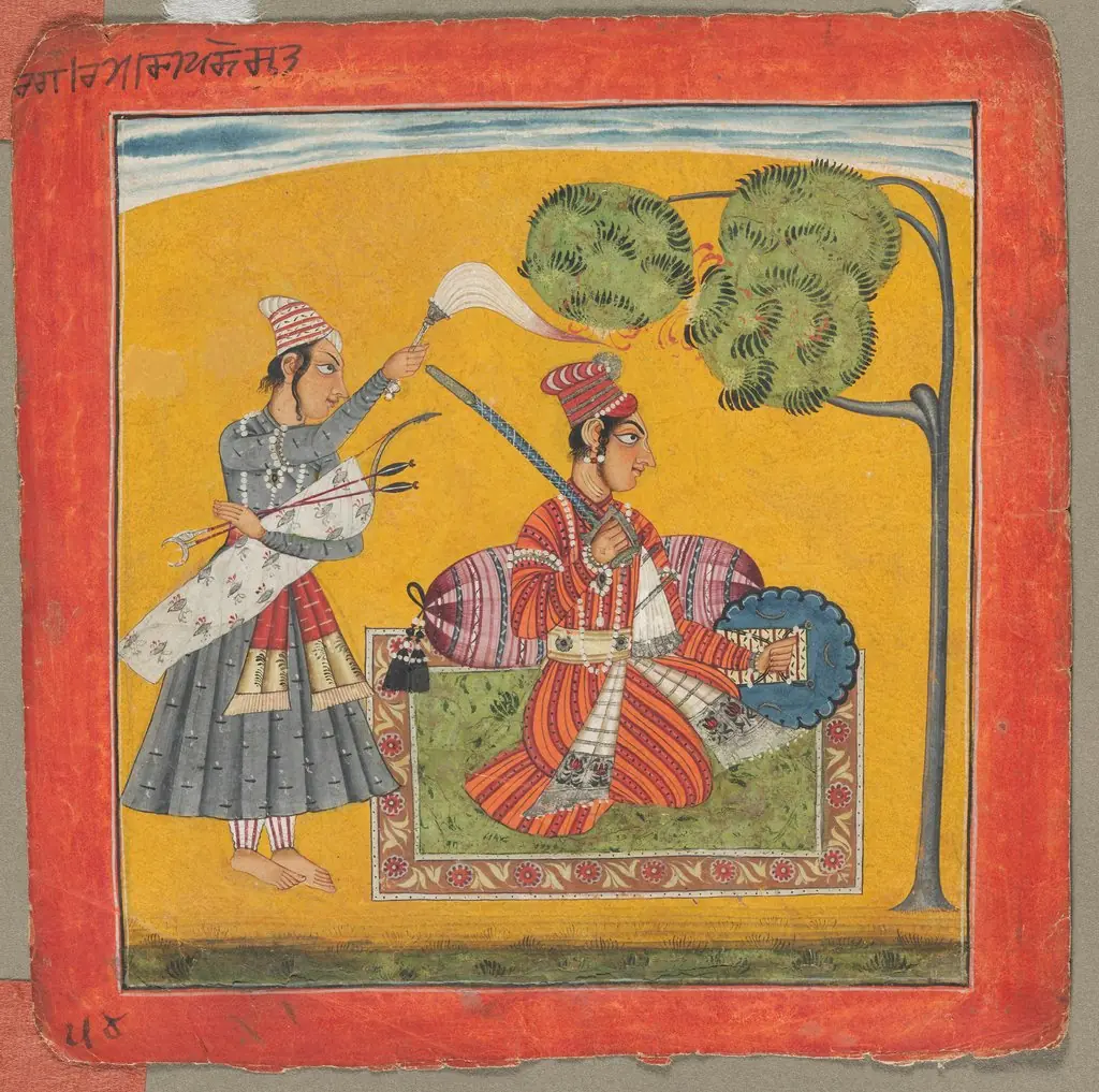 Dipak Raga, One of the Thirty-Six Melodies (Ragamala): Personifying Love