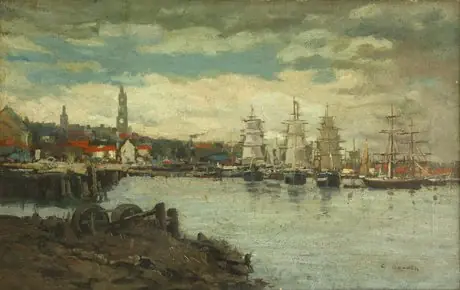 Sea port