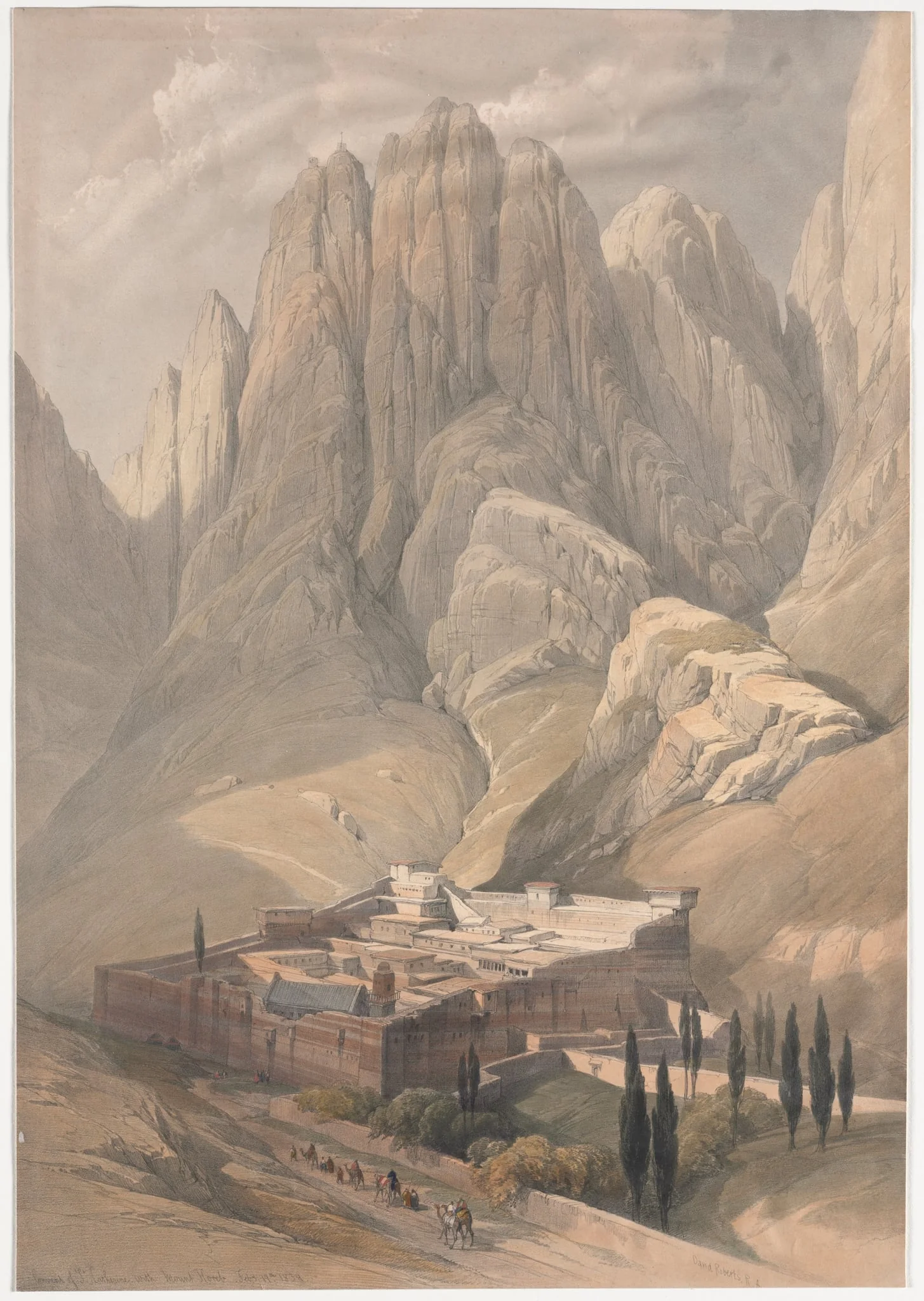 Convent of St. Catherine with Mount Horeb