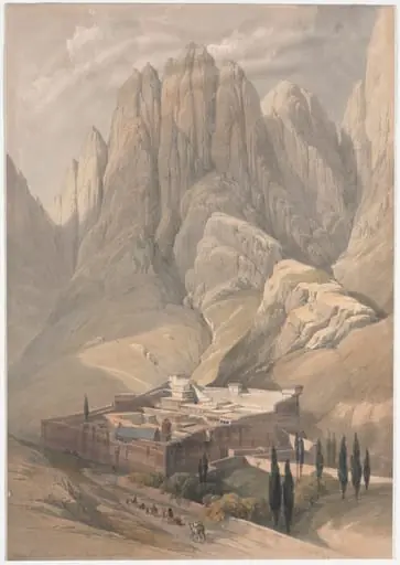 Convent of St. Catherine with Mount Horeb