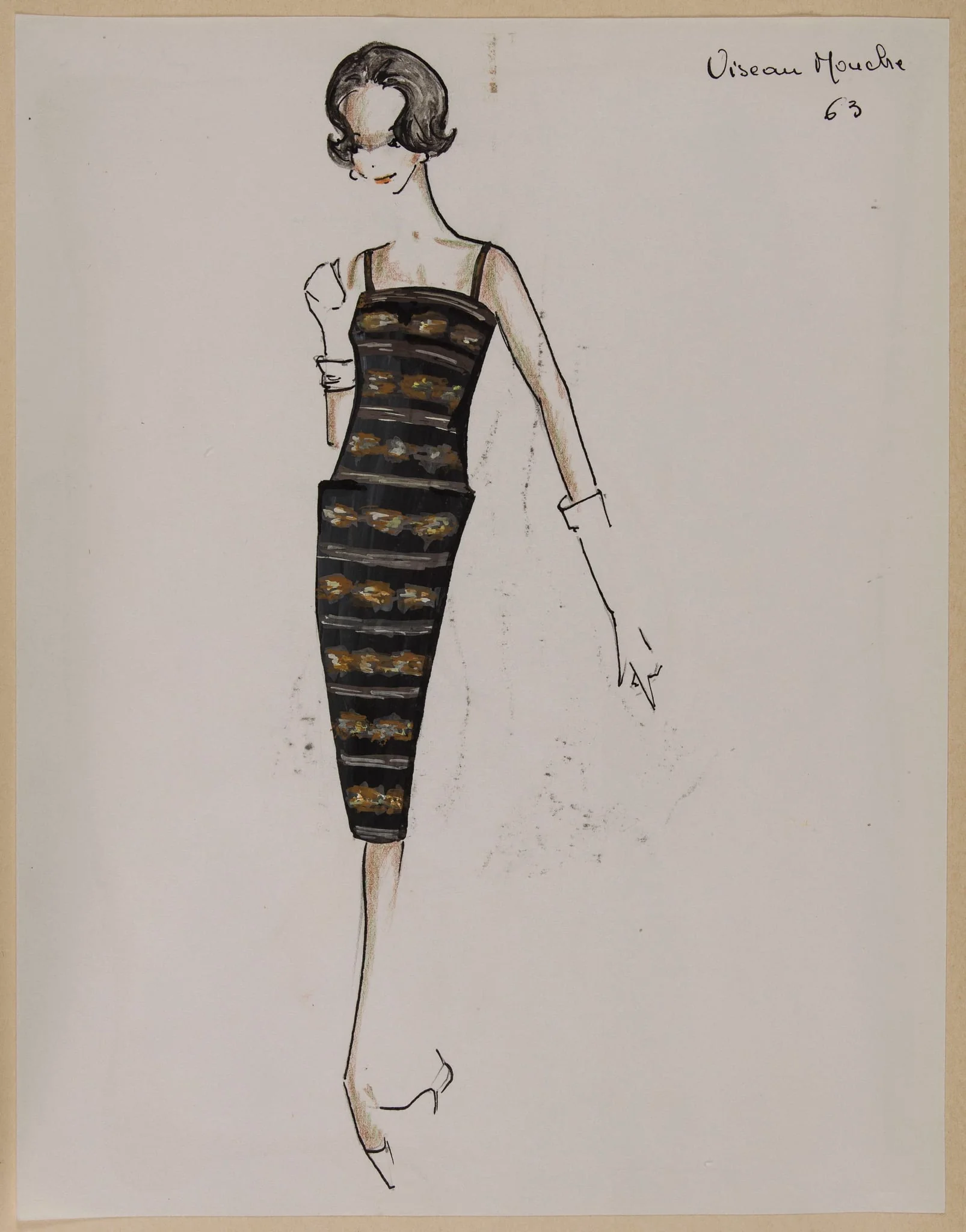 Oiseau mouche, by Marie-Louise Carven, 1960