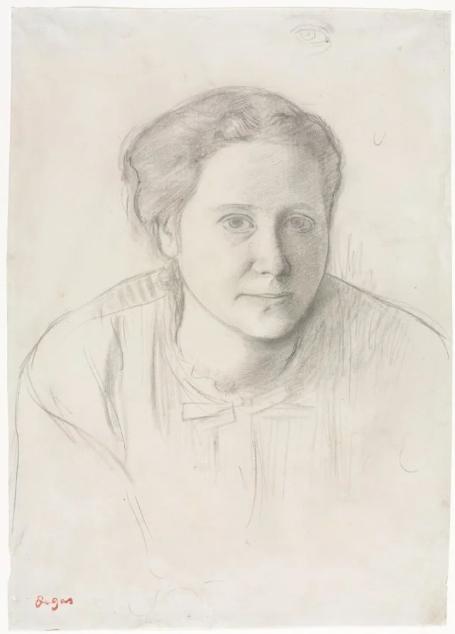Victoria Dubourg, by Edgar Degas, 1866
