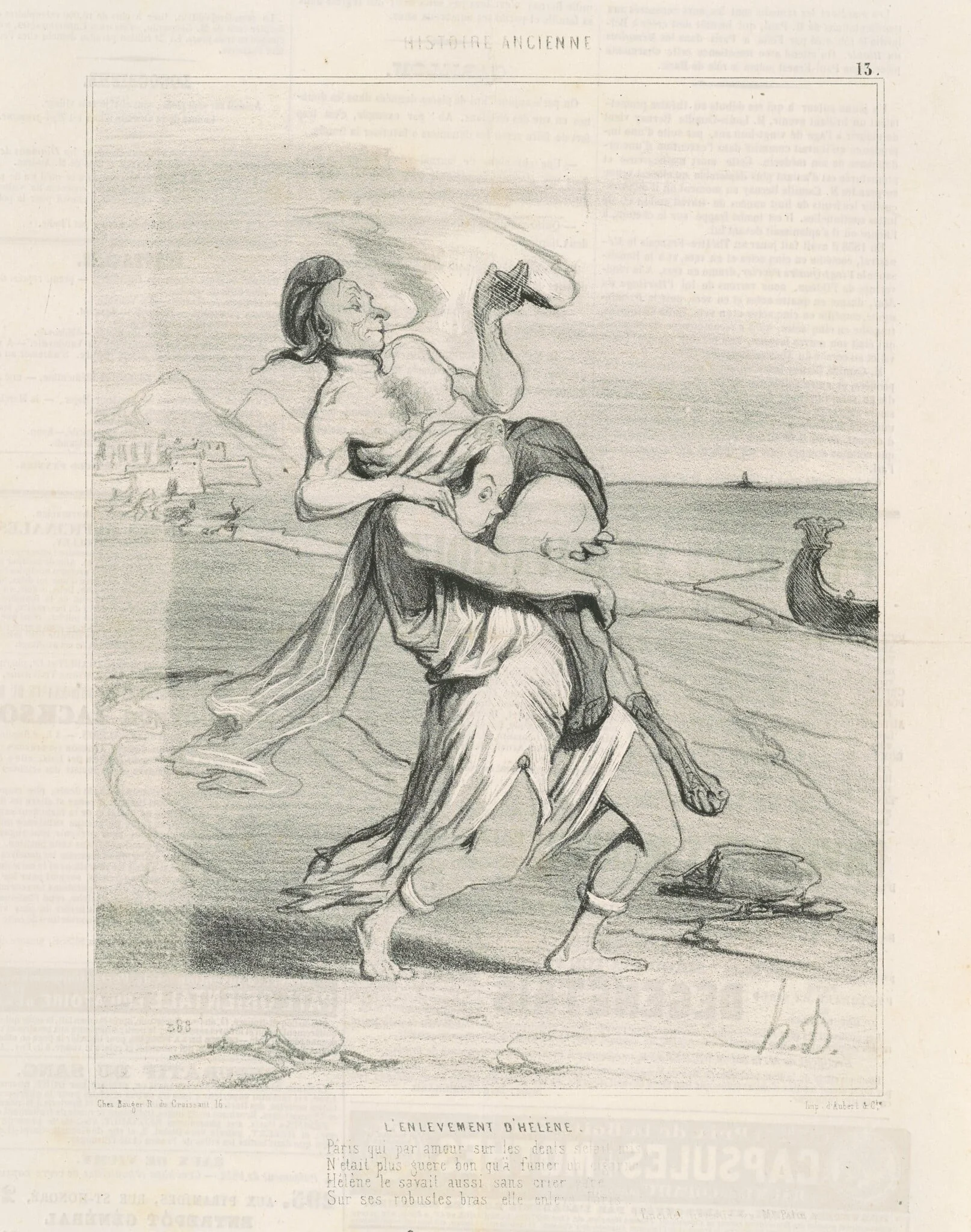 L'enlevement d'Hélène