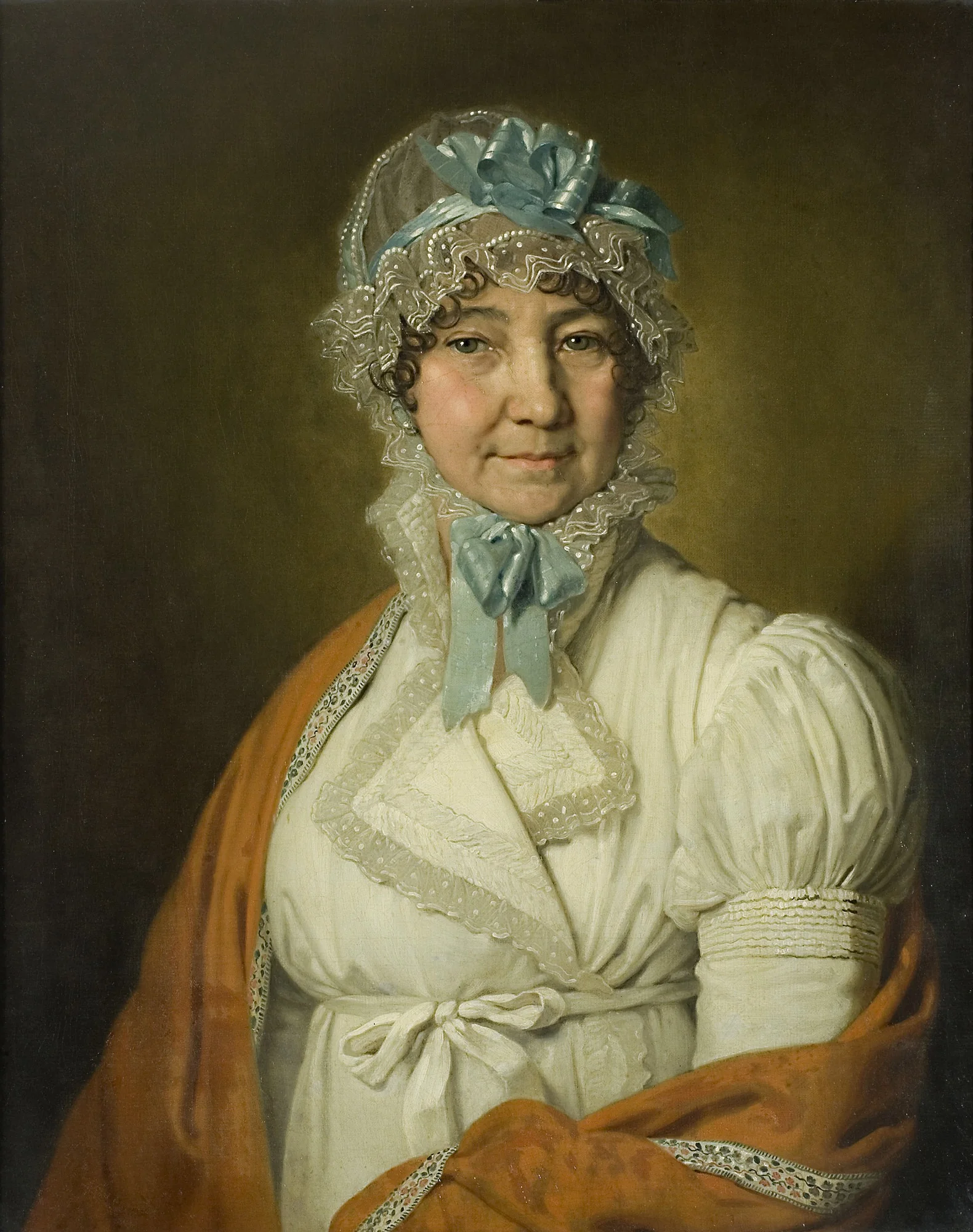 Porträt der Nadezhda Ivanovna Dubovitskaya