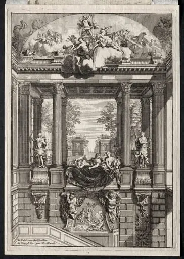 Staircase at the Palace of Voorst in Holland
