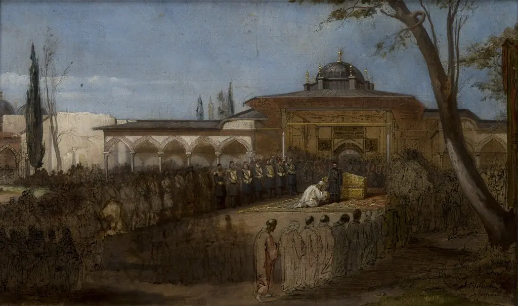 Scene with the Sultan