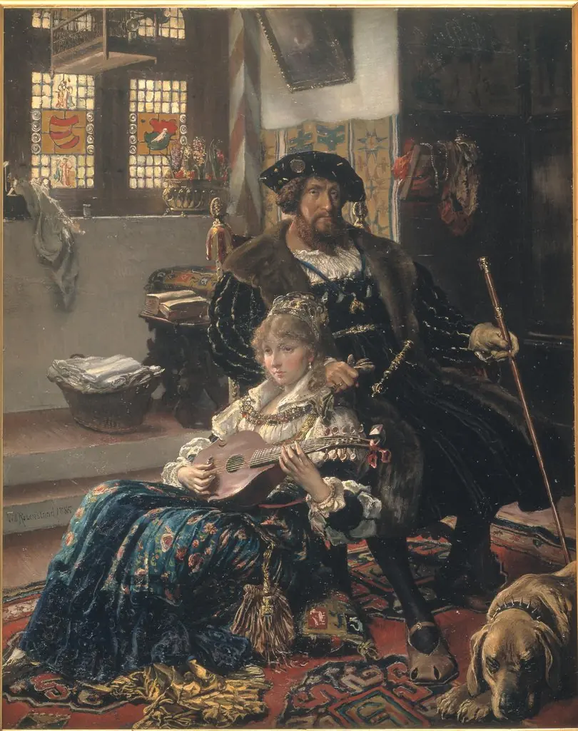Christian II og Dyveke