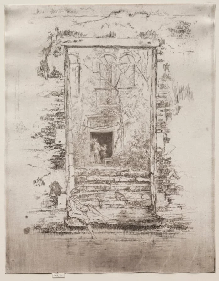 Garden, by James McNeill Whistler, 1880