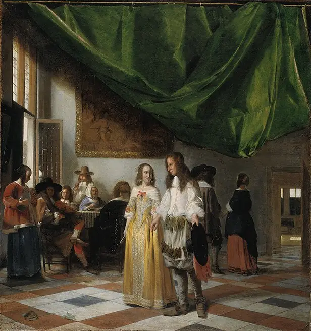 Merry Company in a Hall