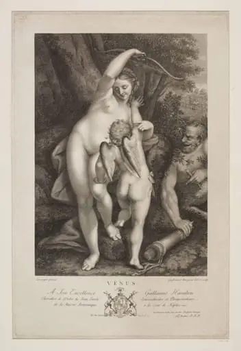 Venus disarming Love