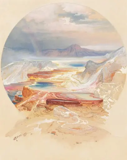 Minerva Terrace, Yellowstone