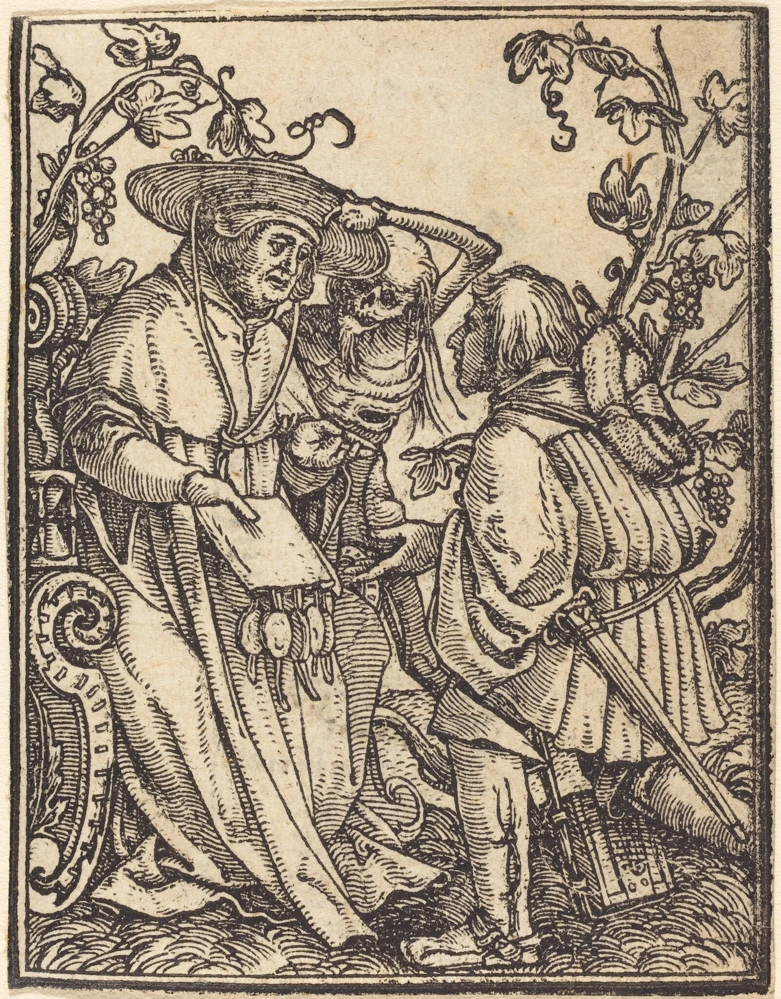 The Cardinal, by Hans Lützelburger, ink, 1526