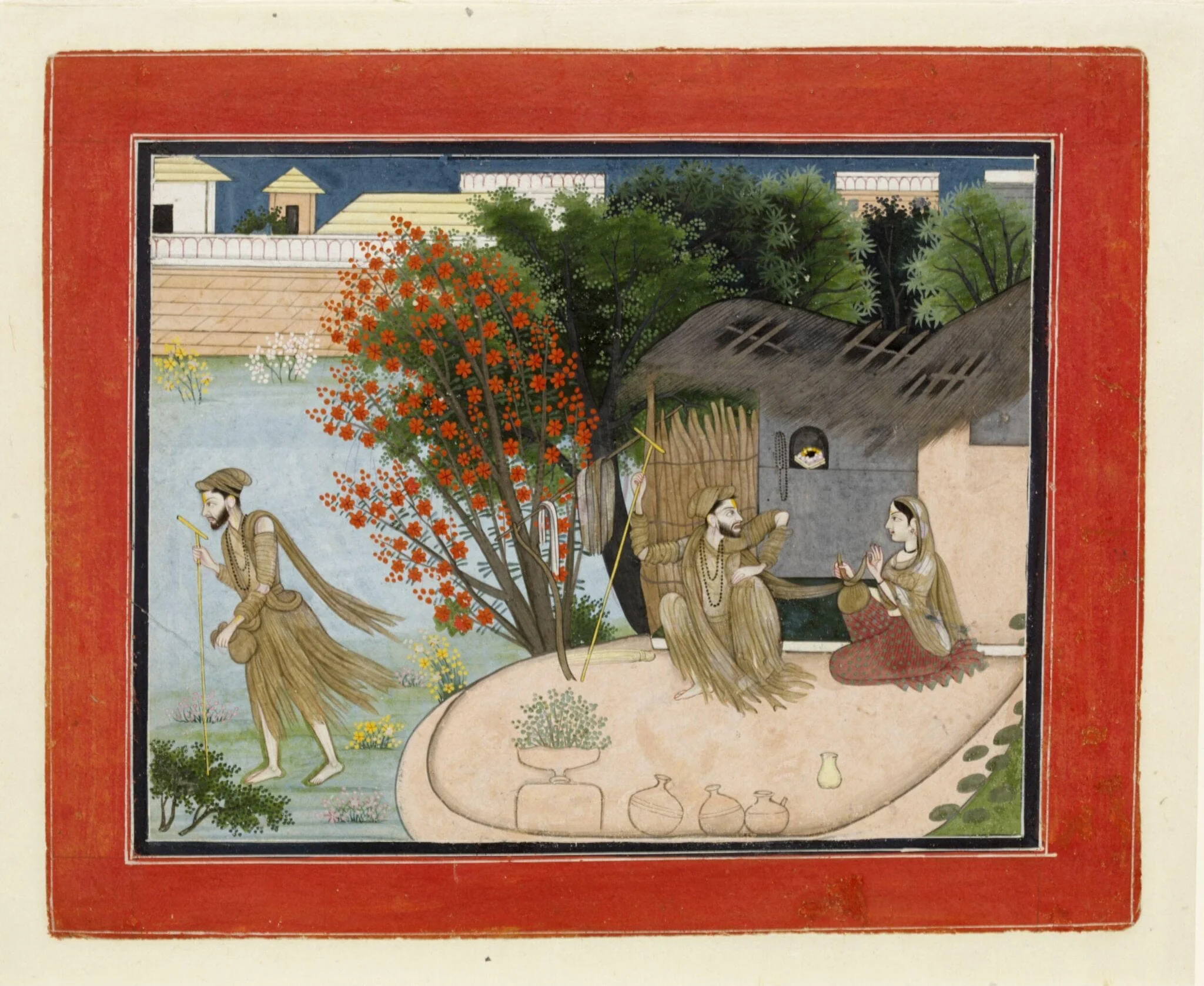 Sudama, by Unknown, paint, 1800