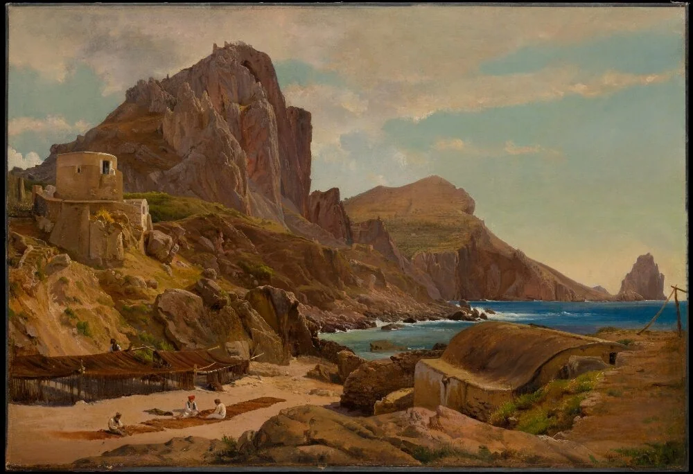 Marina Piccola, Capri, by Louis Gurlitt, unspecified, 1844