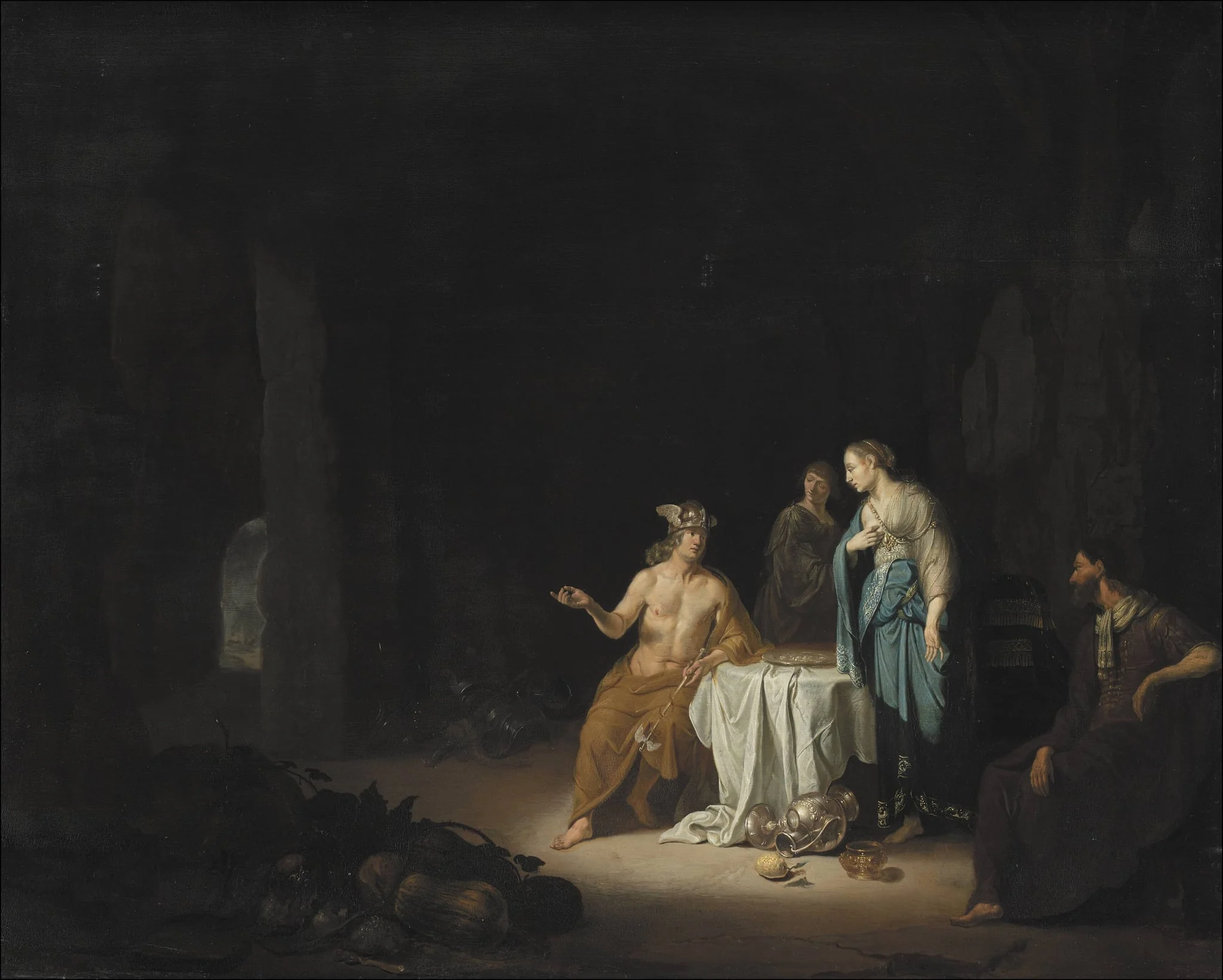 Paulus the Apostle defending himself at the Trial in Caesarea, by Unknown, 1650