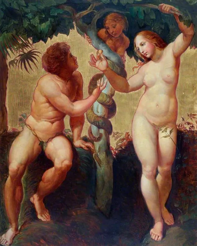 The Fall of Man (after Raphael)