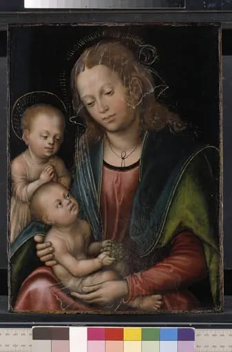Virgin and Child Adored by the Infant St John