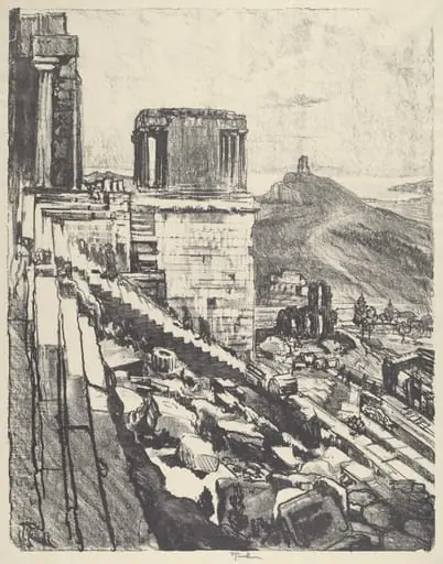 The Temple of Nike, Athens