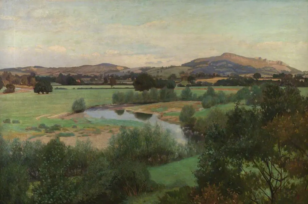 Painting of a landscape