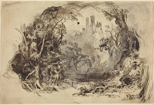 Castle On A Hill (Set for "Sleeping Beauty and the Beast"?)