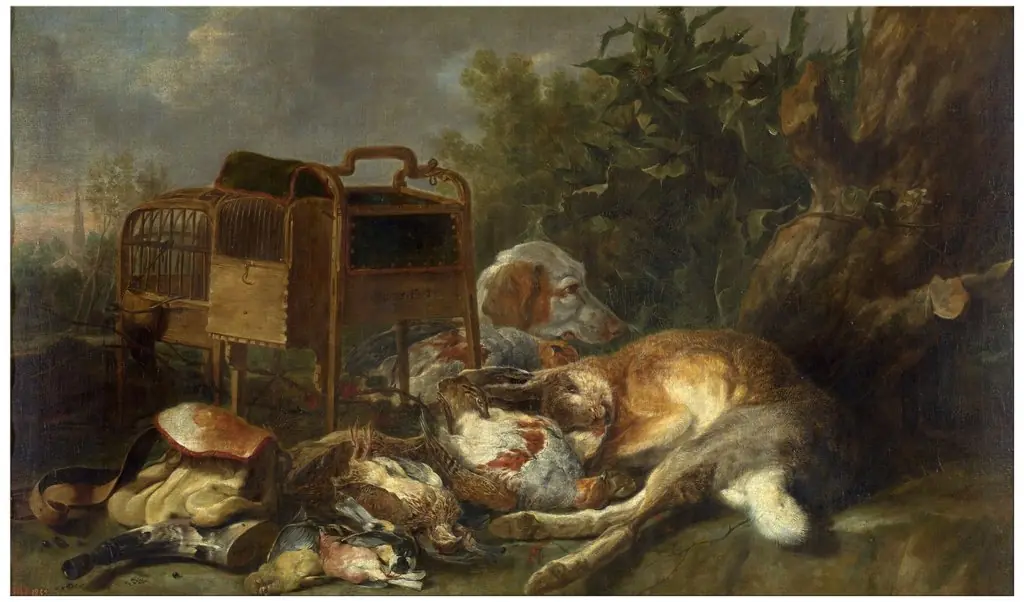 Fruits of the Hunt with a Dog