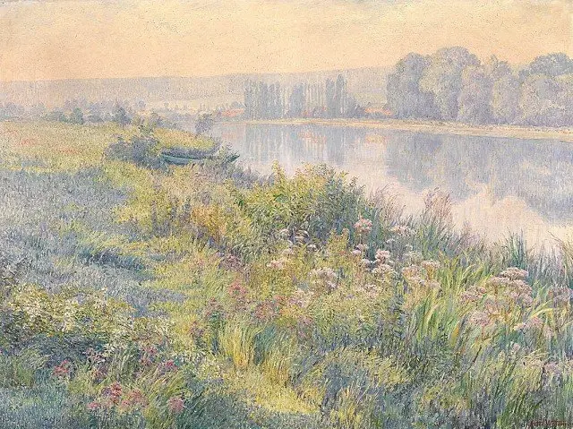 Summer on the Maas, by Juliette Wytsman
