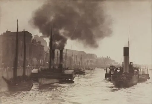 Untitled (Harbor Scene)