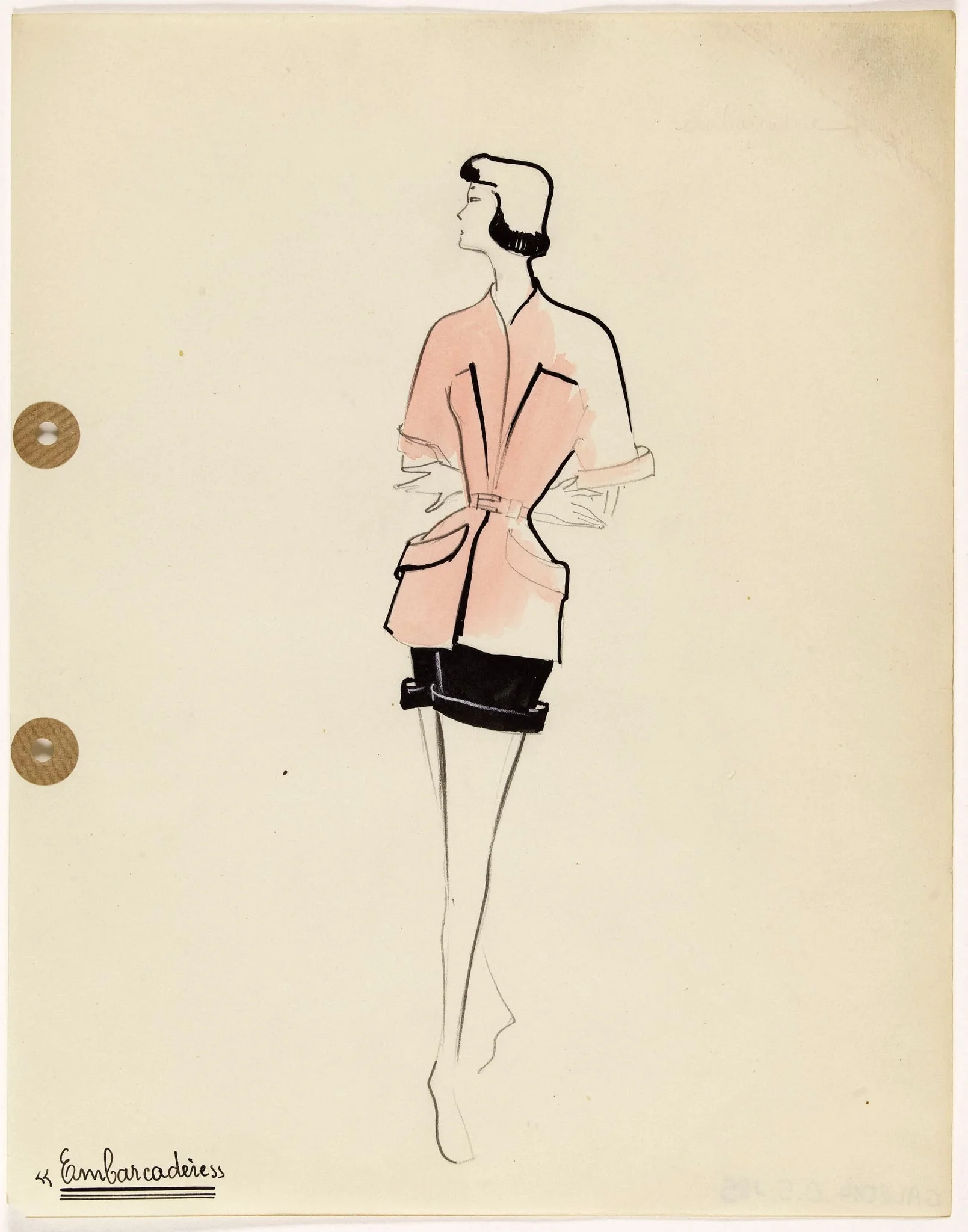 'Embarcadère', by Carven, 1949