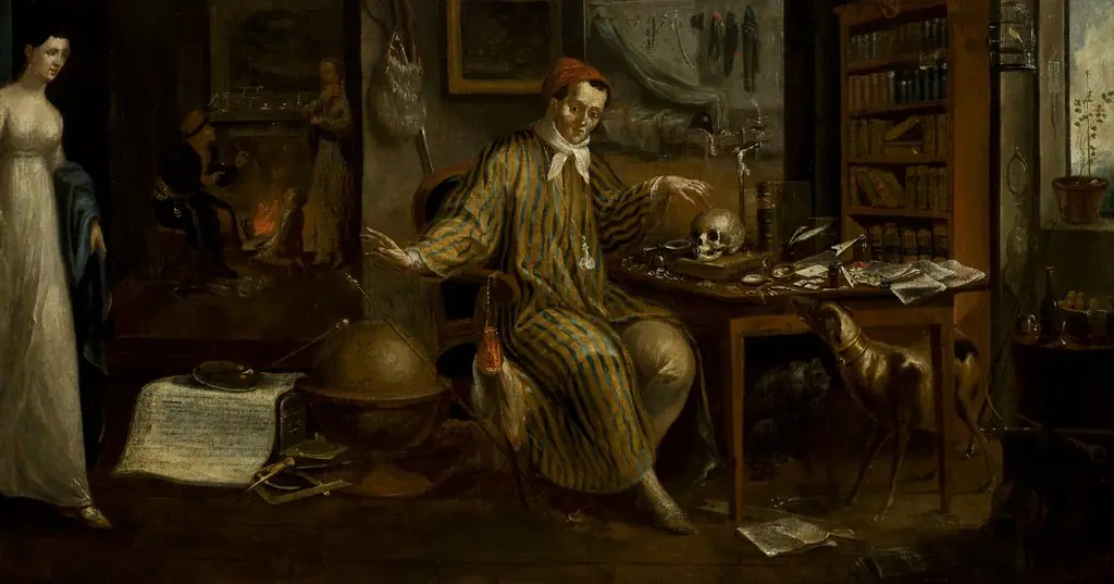 Scholar in His Studio