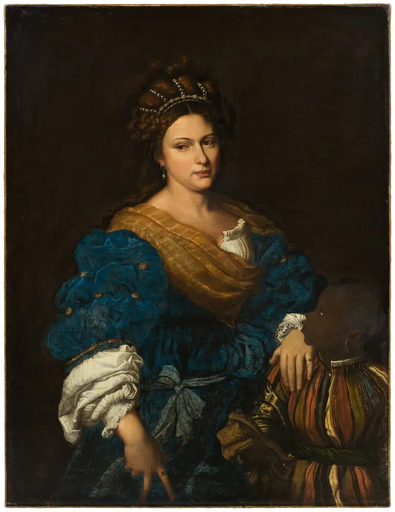 Portrait of Laura Dianti (dead 1573) and a Young Page