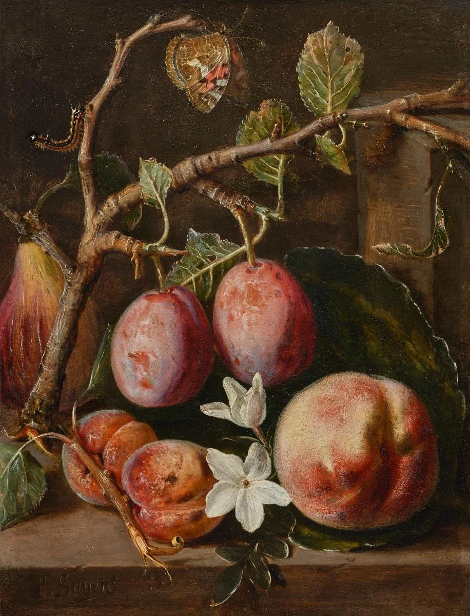 Stillleben mit Früchten, by Peter Snayers, oil, 1642