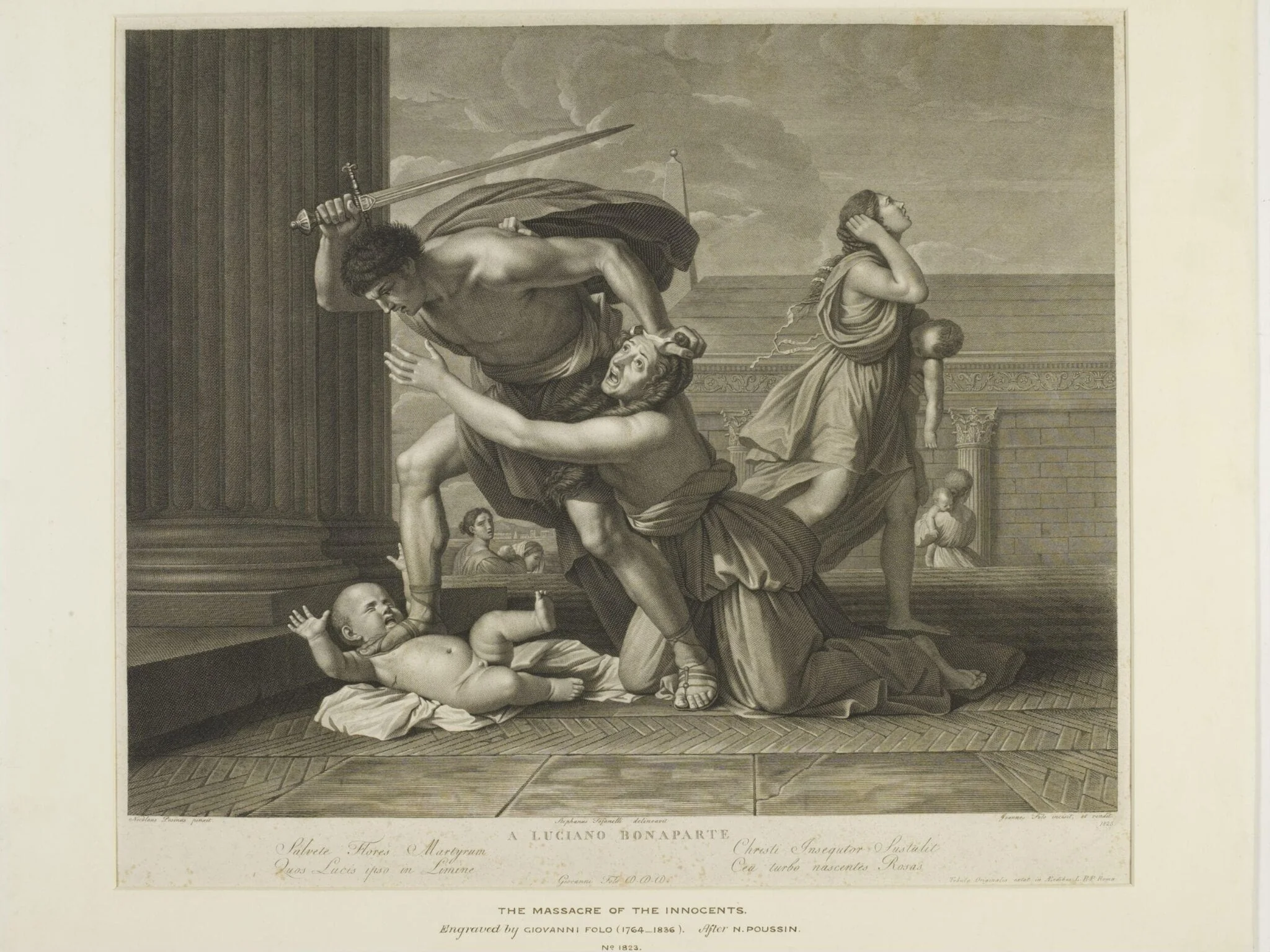 Massacre of the Innocents, by Giovanni Folo, 1850