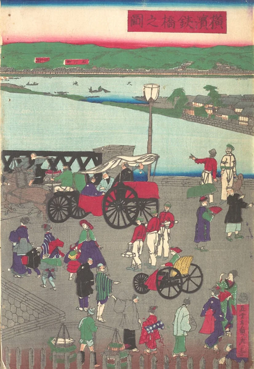 Untitled, by Utagawa (Gountei) Sadahide, ink, 7