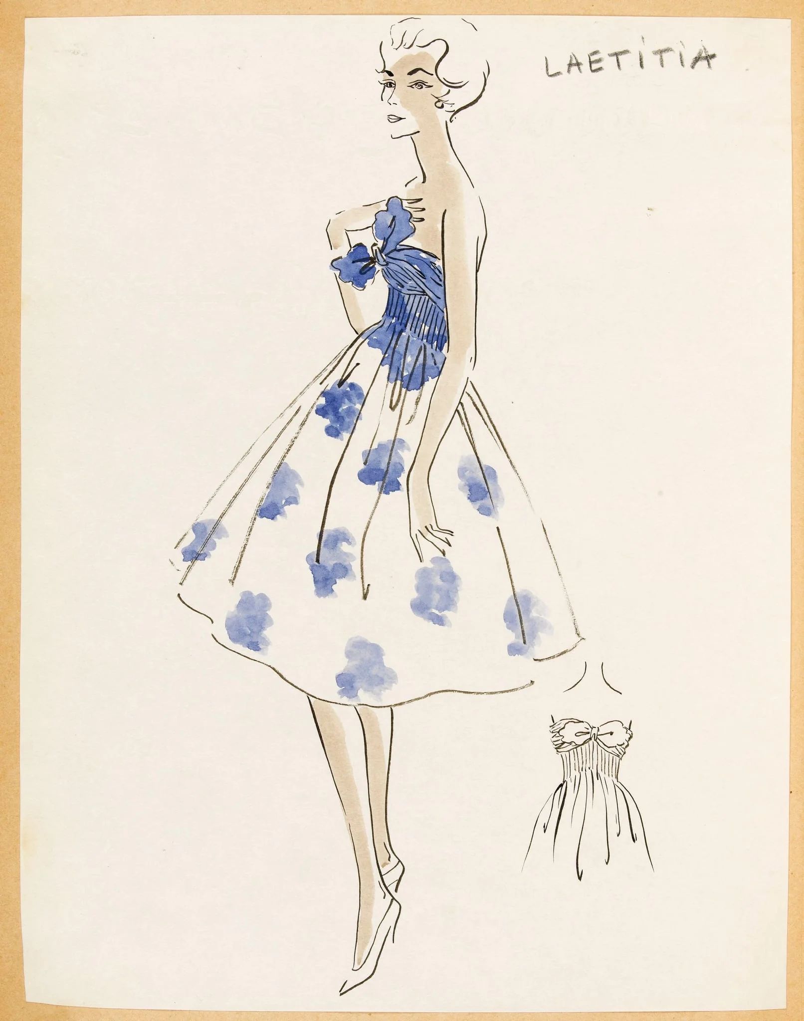 Laetitia, by Carven, 1957