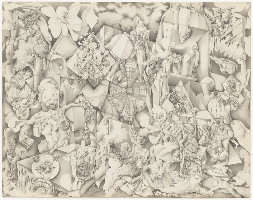 Untitled, by Gray Foy, graphite, 1946