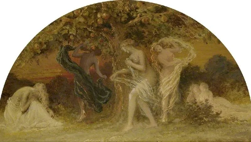 Hesperides, 'Dance around the Golden Tree', by Edward Calvert, unspecified, 1849