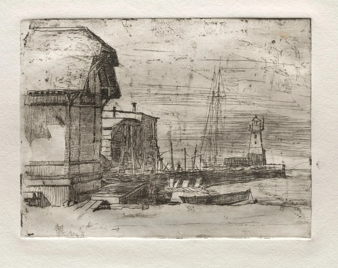 West Pier, by Otto Henry Bacher, 1878