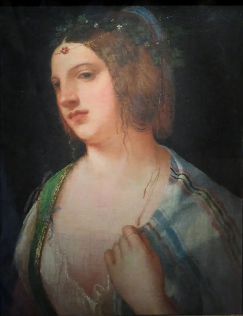 Head of a Venetian Girl