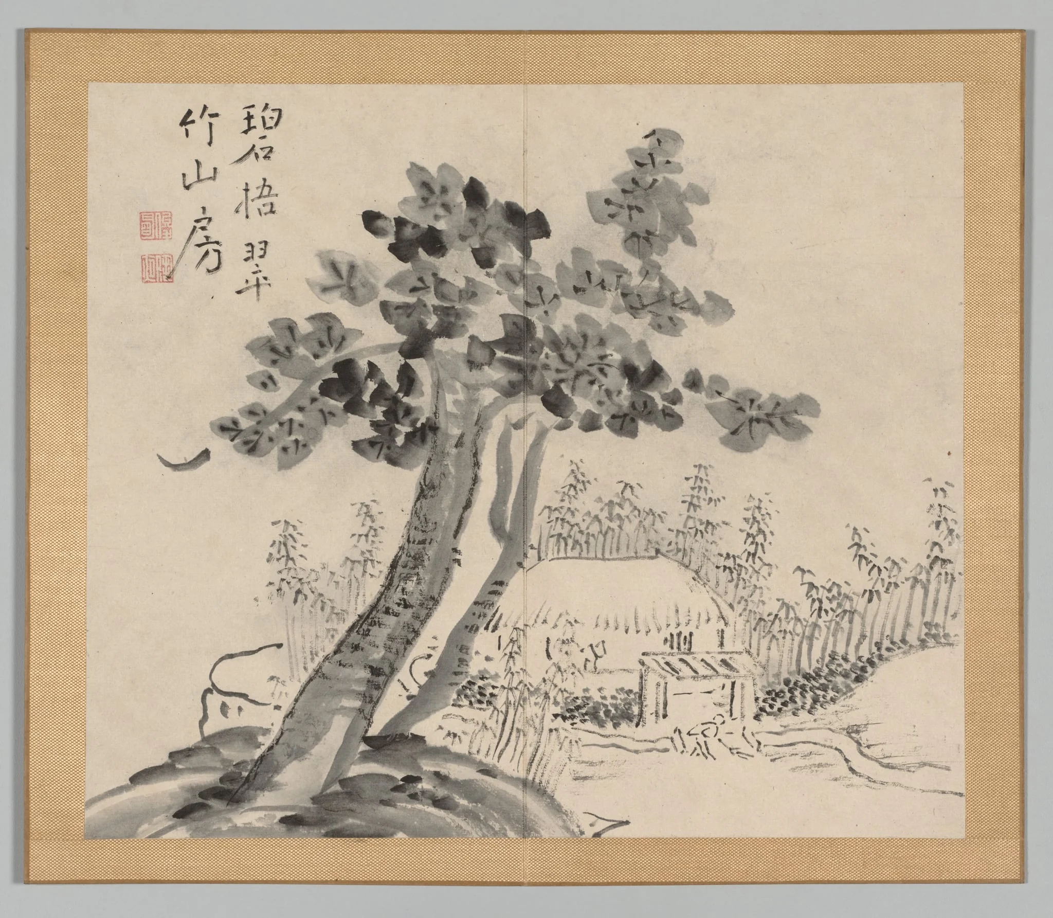 Reverberations of Taiga, Volume 2 (leaf 32), by Aoki Shukuya, 1704