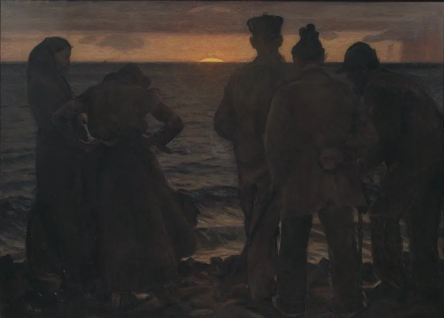 The Old People by the Beach