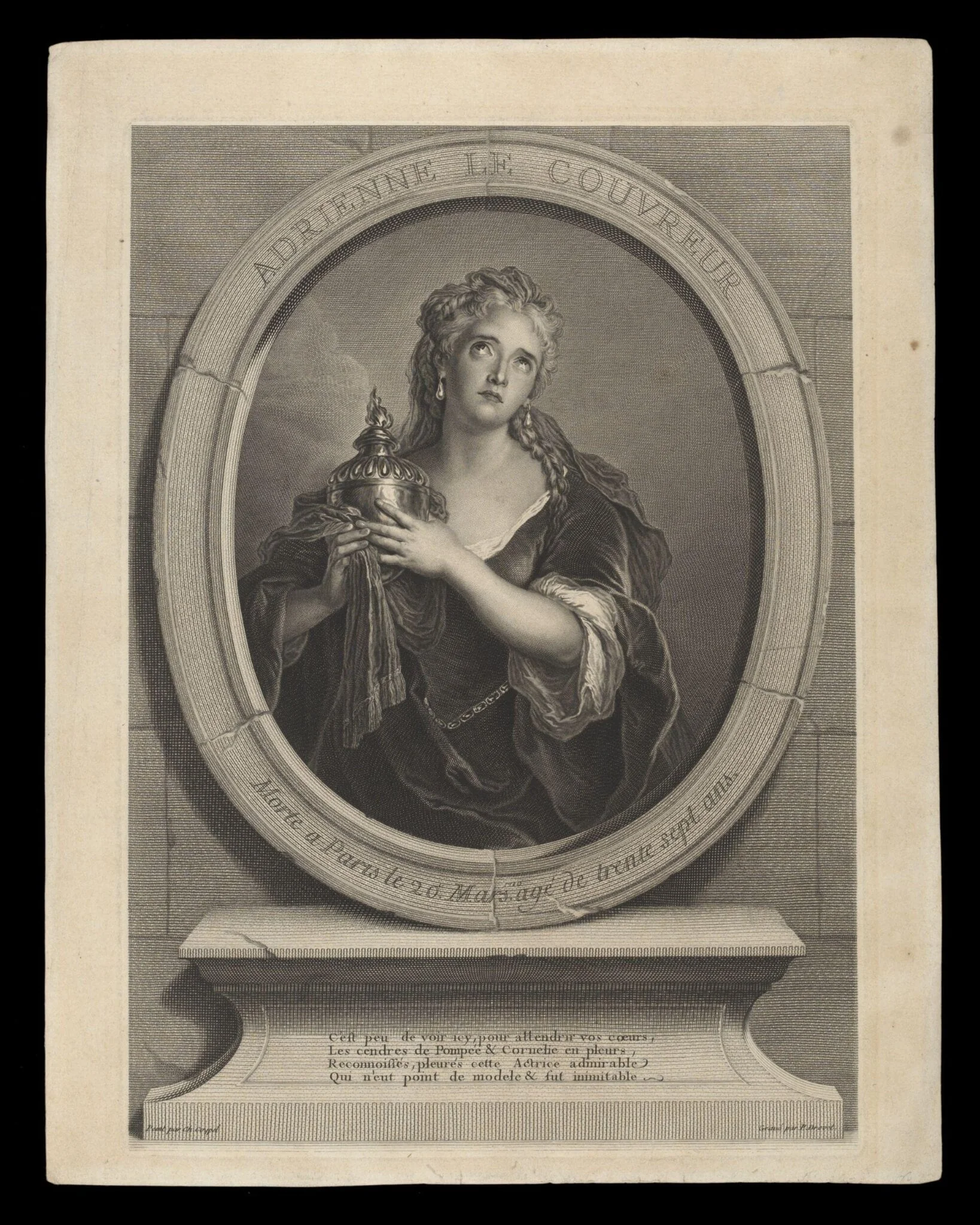 H Beard Print Collection, by Charles-Antoine Coypel, 1730